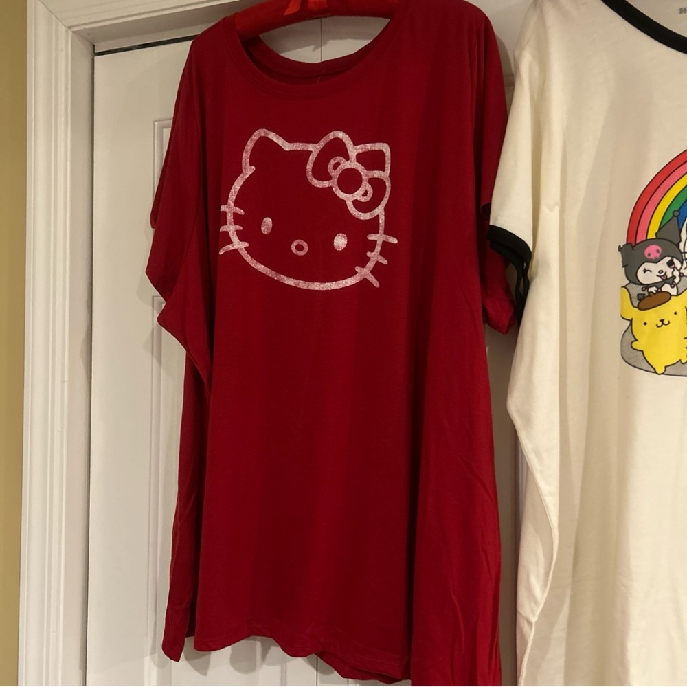 (3) NWT TORRID Hello Kitty ANNIVERSARY T-Shirt Tee SIZE 6 6X + DISNEY LION KING - Picture 2 of 15